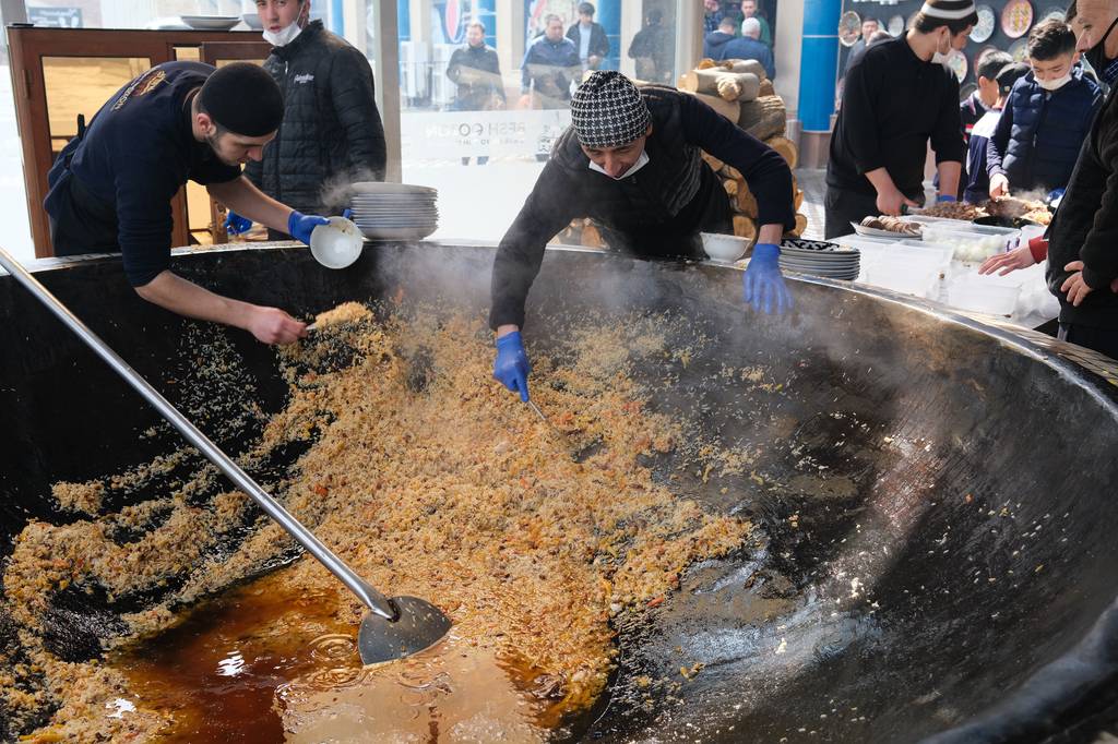 Узбекский плов