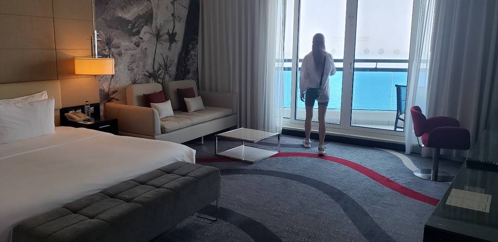 Deluxe wiht balcony Le Meridien Al Aqah Beach