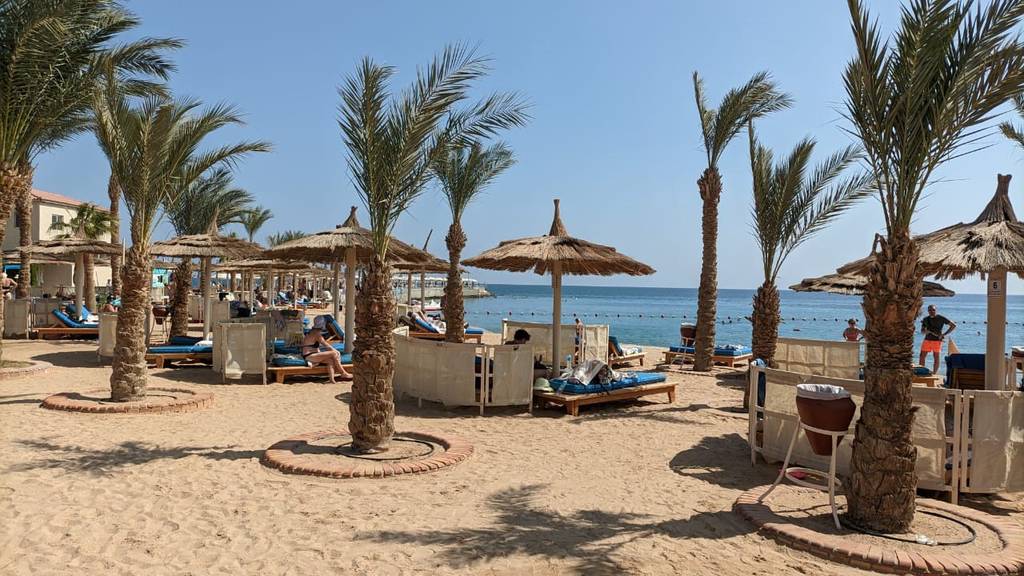 пляж отеля Beach Albatros Resort Hurghada Beach Albatros Resort Hurghada
