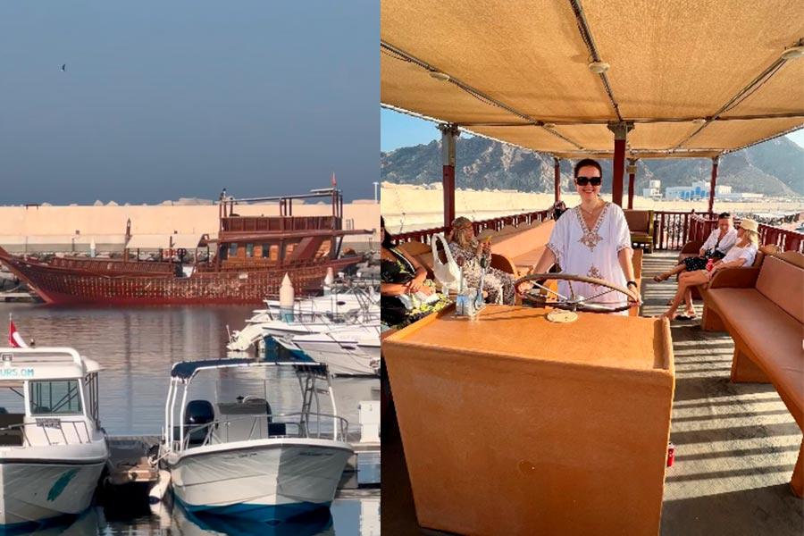 круиз на прогулочной лодке Sunset Dhow Cruize