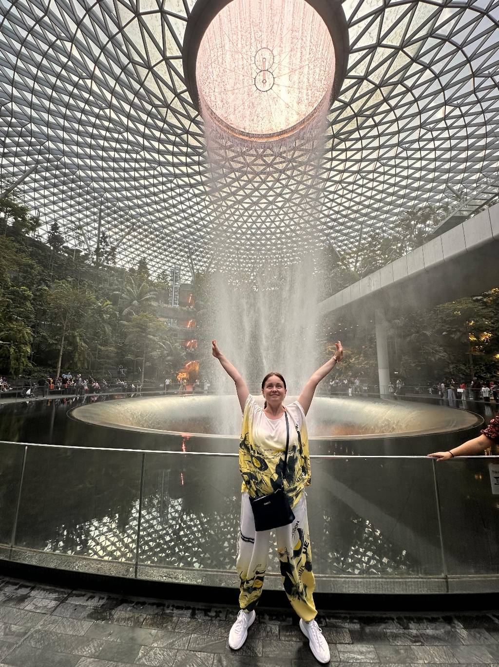 В аэропорту Чанги в Сингапуре