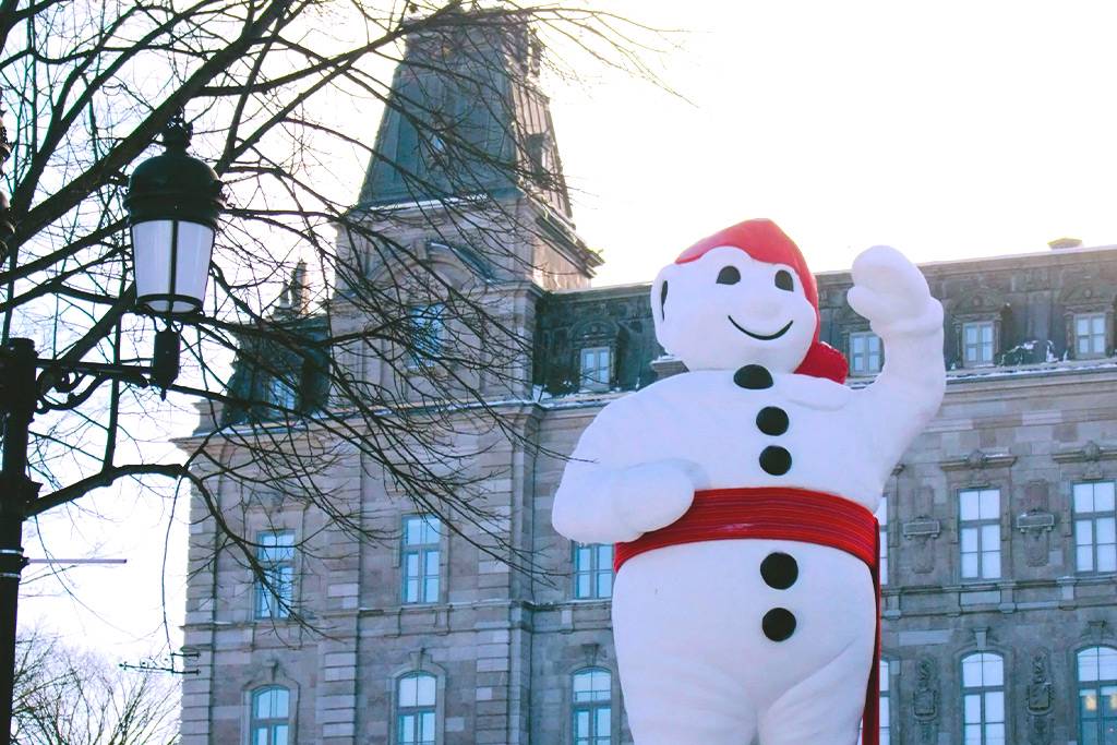 Winter Carnival in Quebec