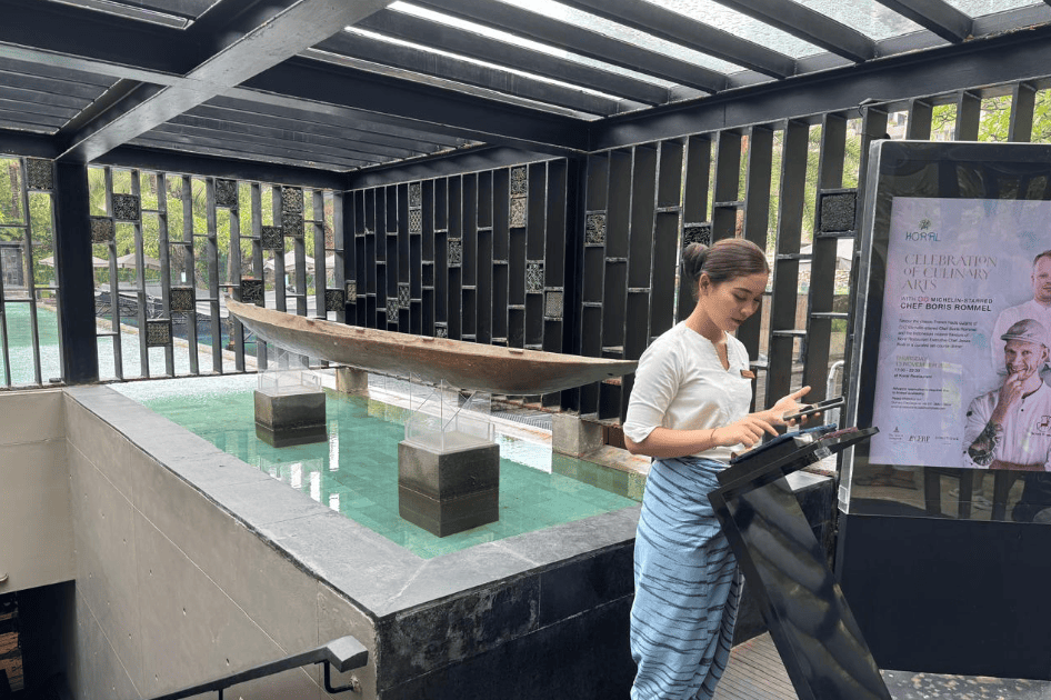 The Apurva Kempinski Bali 5* вход в ресторан Корал