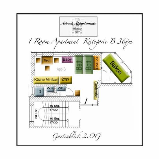 Asbach Appartements Weimar  3* Германия, Веймар