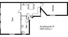 Knudrisgade Apartment  в Орхусе