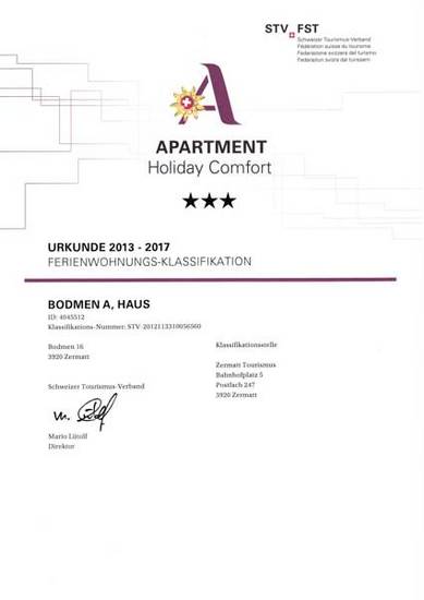 Haus Zer Schmittu  3* Швейцария, Церматт