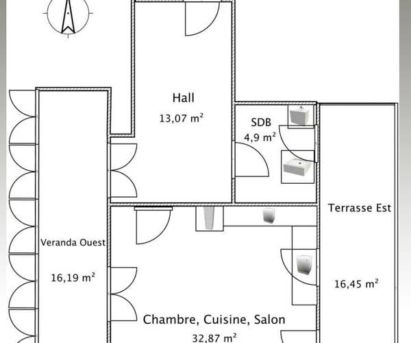 Residilaverde Grand Studio Ile Verte  Франция, Гренобль