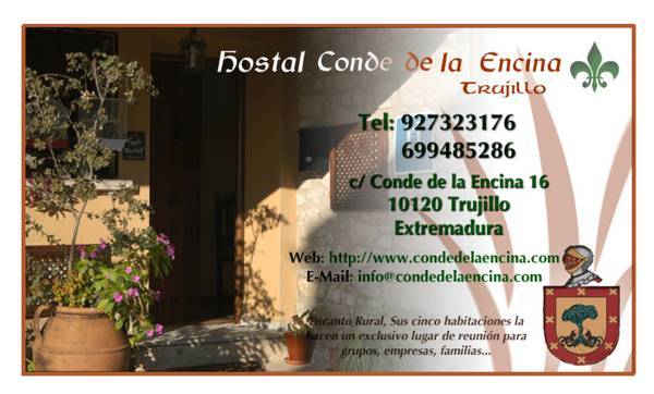 Hostal Conde De La Encina  2* Испания, Трухильо