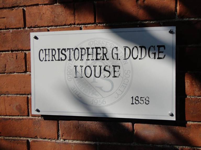 Christopher Dodge House 
