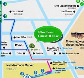 Elm Tree Guesthouse Myeongdong  в Сеуле