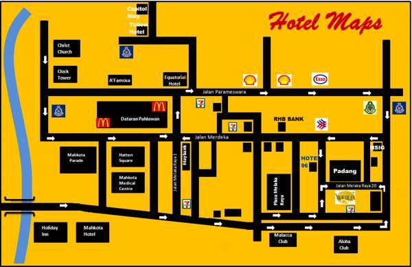 Hotel Weilia  2* Малайзия, Малакка