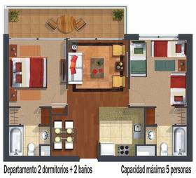 Departamento Montemar 710  в Вальпараисо