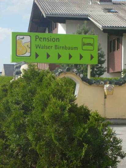 Pension Walser Birnbaum 3* Австрия, Зальцбург