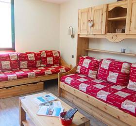 Apartment Origanes V Les Menuires в Сен-Мартен-де-Бельвиле