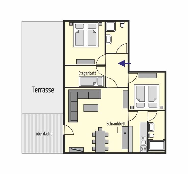 Bungalow Windstille 