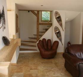 Bed and Breakfast Chalet Les Cascades  в Шампери
