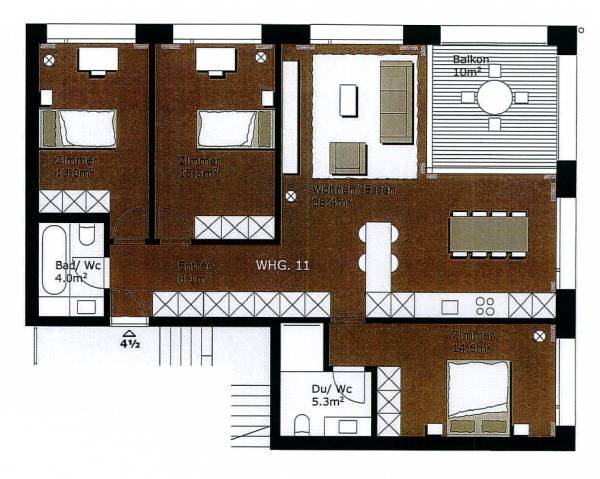 Ferienwohnung Parvenda  Швейцария, Ленцерхайде