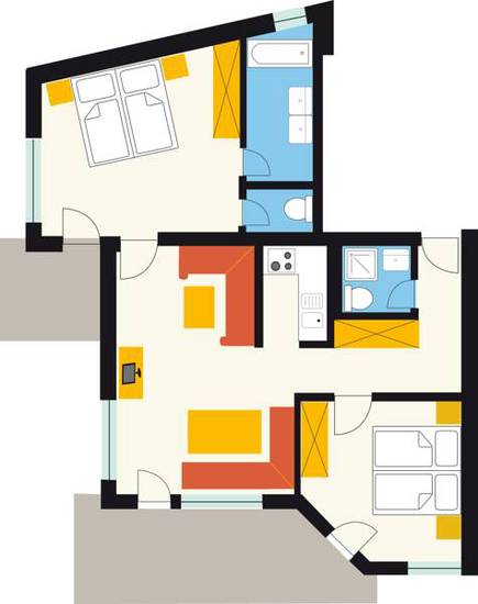 Atlantis-Appartements  3* Швейцария, Замнаун
