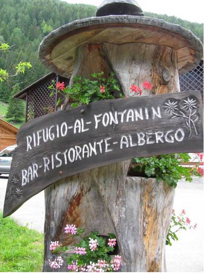 Albergo Al Fontanin  1* Италия, Рабби