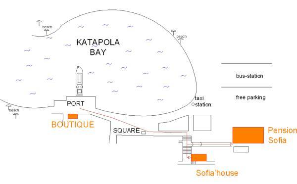 Pension Sofia Amorgos Греция, Катапола