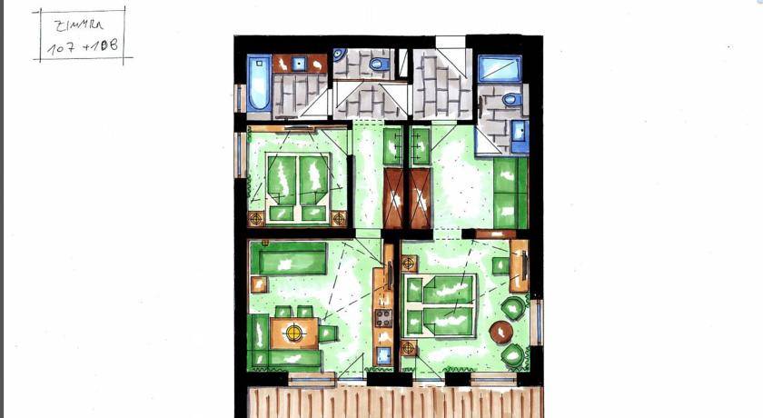 Landhaus Santer Sepp 3* Австрия, Тироль