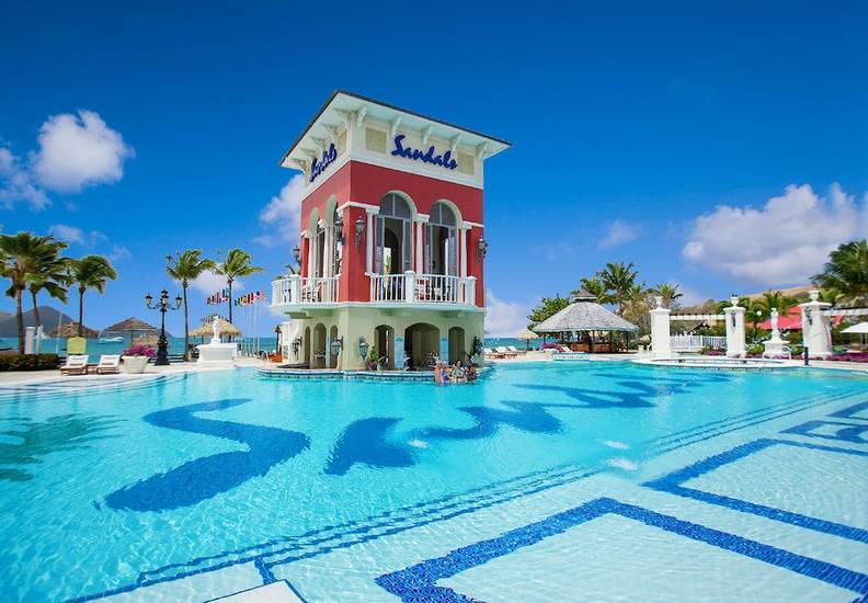 Sandals Grande St. Lucian Spa & Beach Resort 4* Сент-Люсия, Суфриер