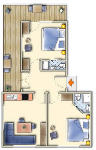 Richard Oblasser Holiday Apartment 2* Австрия, Майрхофен