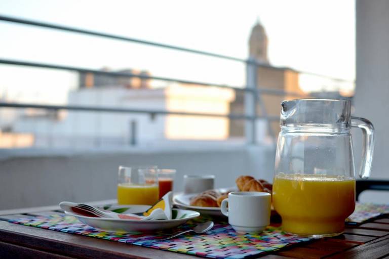 Atico con terraza y vistas