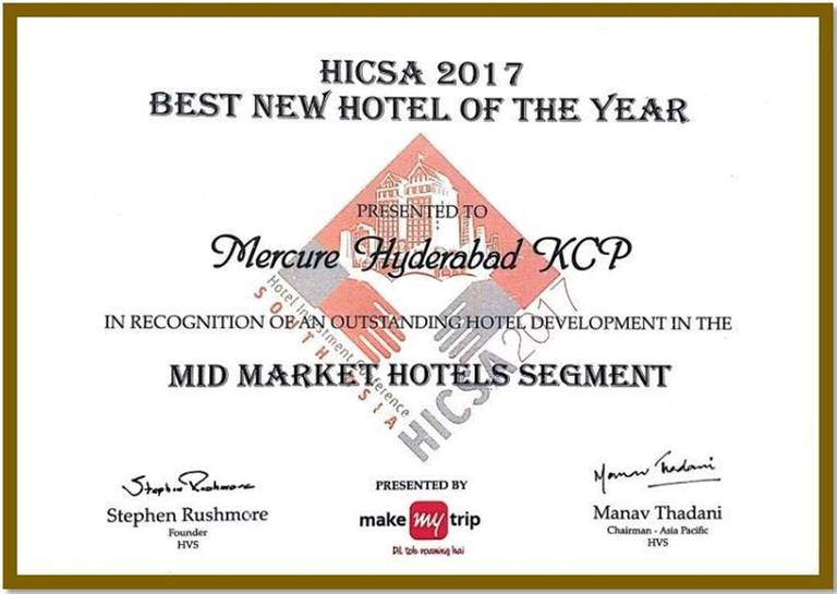 Mercure Hyderabad KCP - An AccorHotels Brand