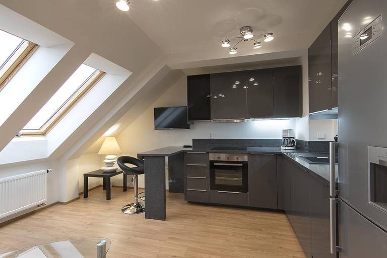 Nusle Attic Apartment