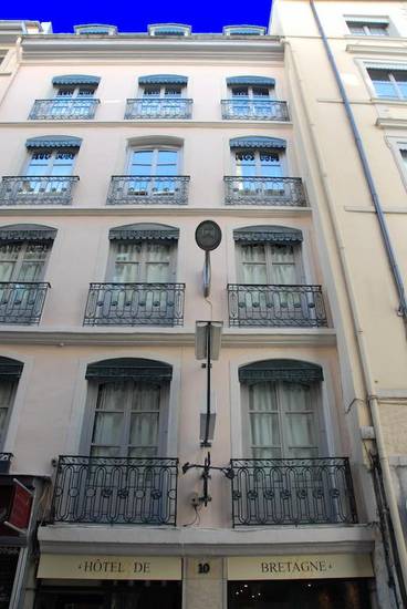 Hotel de Bretagne 1* Франция, Лион