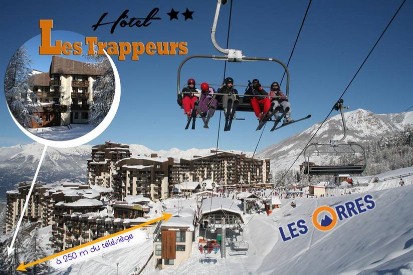 Hotel Les Trappeurs 2* Франция, Лез-Ор