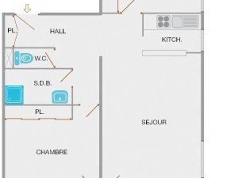 Rental Apartment Caribou - Le Grand-Bornand