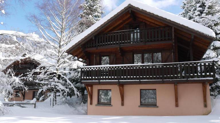 Chalet individuel en madrier vologne 3 chambres