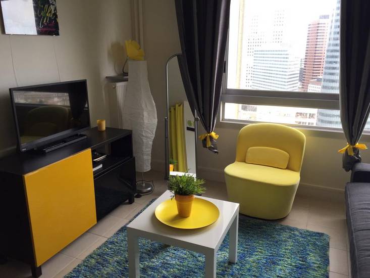 Studio Elegant Paris la Defense Франция, Курбевуа