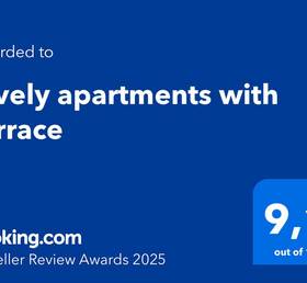 lovely apartments with terrace в Каннах