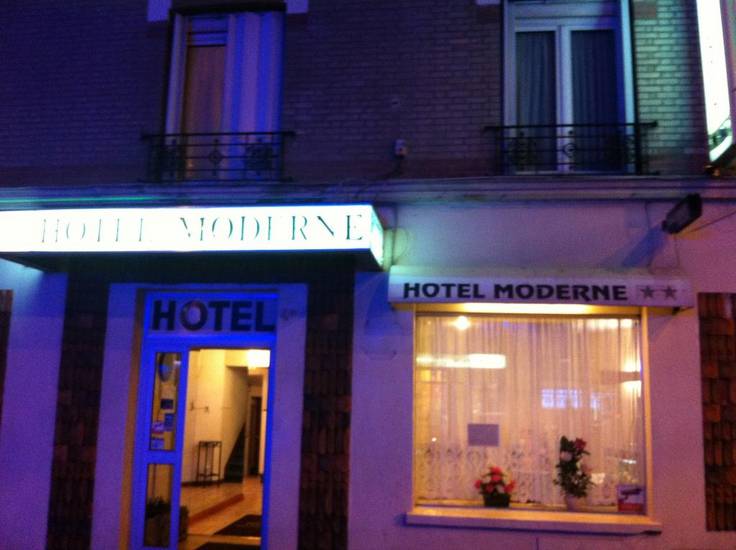 Hotel Moderne 2* Франция, Сен-Дени