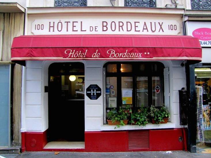 Hotel de Bordeaux 2* Франция, Париж