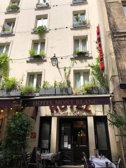 Hotel du Mont Blanc 2* Франция, Париж