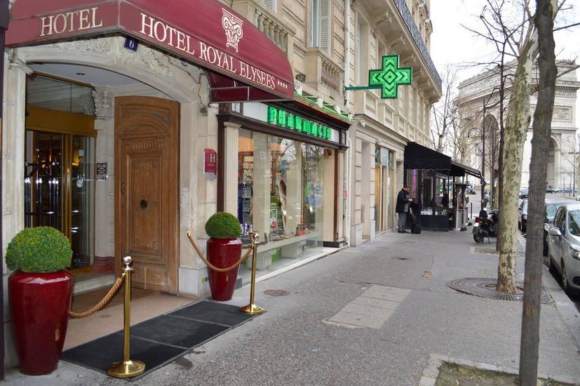 Hotel Royal Elysees 4* Франция, Париж