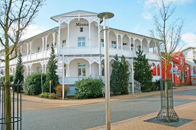 Villa Minna - Ferienwohnung 3 mit Balkon Германия, Остзебад-Гёрен