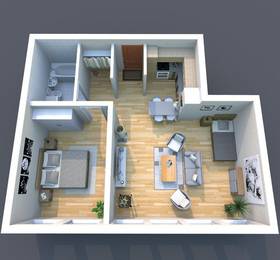 Boutique Apartment #4 в Лейпциге