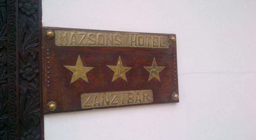 Mazsons Hotel 3* Танзания, Занзибар, Стоун Таун