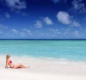 Velana Beach в Южном Мале Атолле