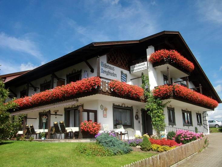 Ferienwohnung-Panorama-im-Gaestehaus-Bergfrieden 3* Германия, Байерзойен