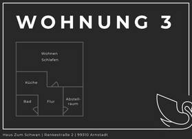 Ferienwohung zum Schwan в Арнштадте