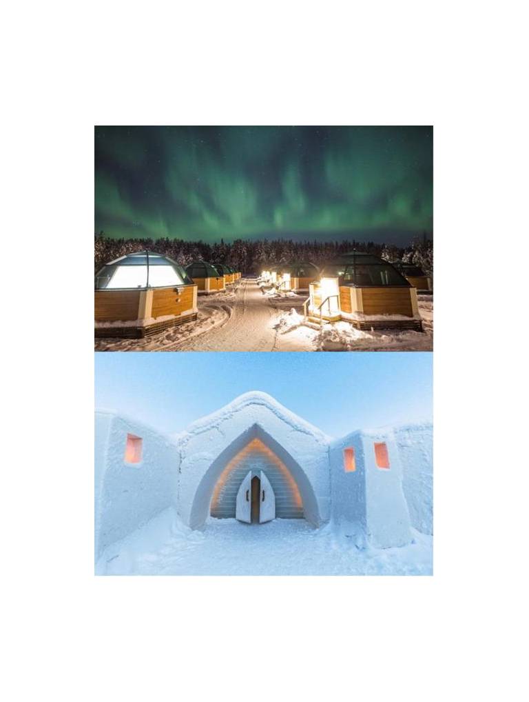 Arctic Glass Igloos