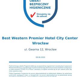 Best Western Premier Hotel City Center в Вроцлаве