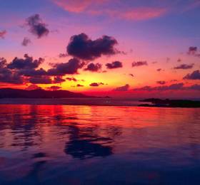 Red Sky Beach View Villa в Самуи