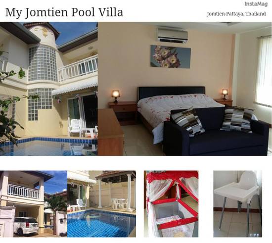 My Jomtien Pool Villa 5* Таиланд, Чонбури